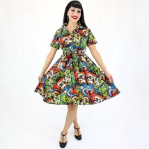 Hollywood Monsters Horror Circle Dress - £55.00 GBP