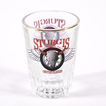 Sturgis 62nd Annual Rally 2002 Motorcycle 3&quot; Shot Glass Drinking Cup Dri... - £12.96 GBP