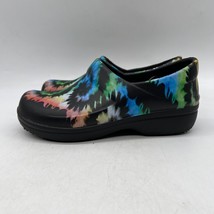 Crocs Womens Multicolor Tie Dye Round Toe Slip On Casual Clogs Size 7 - $29.69