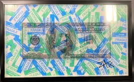 E. M. Zax Fragile $100 3D Polymorph Original Benjamin Franklin Pop Art - £1,135.33 GBP