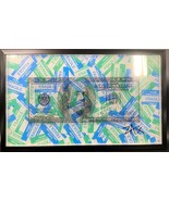 E. M. ZAX FRAGILE $100 3D POLYMORPH ORIGINAL BENJAMIN FRANKLIN POP ART - $1,963.34 CAD