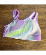 Athleta Girl Swim Bikini Top Tie Dye Size 12 Large - $198.34 MXN