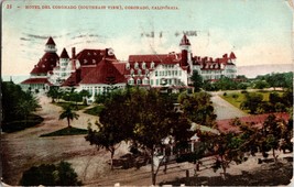 Vtg Postcard Hotel Del Coronado (SW view) Coronado, CA, Postmarked 1907 - £4.69 GBP