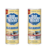 2 PACK Bar Keepers Friend 21 oz. All-Purpose Cleanser and Polish - £15.55 GBP