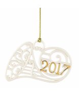 Lenox 2017 French Horn Ornament Annual A Year To Remember Pierced Christ... - $7.00