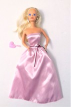 Mattel Barbie Doll 1990&#39;s Barbie Doll in Pretty Pink Gown - £9.40 GBP