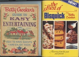 10 Different Betty Crocker Cook Books and Pamphlets Entertaining Baking ... - £21.88 GBP