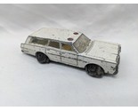 *Broken Lights* Matchbox 1971 White Mercury Police Car 3&quot; - $8.90