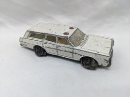 *Broken Lights* Matchbox 1971 White Mercury Police Car 3" - $8.90
