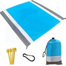 Beach Blanket, Beach Mat Outdoor Picnic Blanket Large Sand Free Compact ... - £22.48 GBP