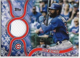 2018 Topps Holiday Relics #R-JHE Jason Heyward NM-MT MEM Cubs - £3.31 GBP