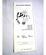 1972 Ad The College Smoker, 314-318 College Ave., Ithaca, N.Y. - $12.33 CAD