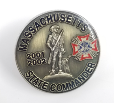 VTG Massachusetts VFW Veterans of Foreign Wars State Commander 2001-2002... - $8.99