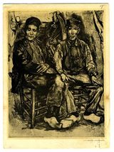 Holland American M S Soestdyk 1967 Old Farmers by Cees Bolding Cover - $17.82