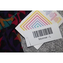 LulaRoe Monroe Tunic Size L Fiesta Multicolor Design New Comfy Womens Cl... - £23.73 GBP