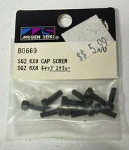 Mugen Seiki Racing B0669 SG2 6X8 Cap Screw 300 Rc Radio Control Part New Vintage - £3.91 GBP