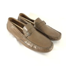 Clarks Collection Mens Ashmont Loafers Shoes Slip On Brown Tan Leather S... - £34.19 GBP