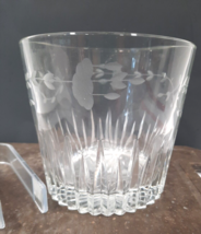 Vintage PRINCESS HOUSE Crystal 6in Ice Bucket Retired Heritage Pattern w... - £14.09 GBP