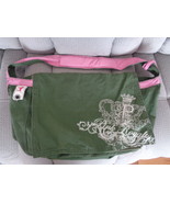 Victoria&#39;s Secret Pink Royalty Duffel Gym Overnight Tote Messenger Bag G... - £79.47 GBP