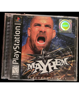 Sony PlayStation 1999 WCW Mayhem Game With Case &amp; Insert - $190.06 MXN