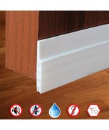 2PK Energy Saver Self Adhesive Strong UnderDoor Silicone Sweep Weatherst... - $19.79