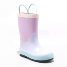 Toddler Girls Ali Colorblock Rain Boots - Cat and Jack (Purple) &quot;Size 9&quot;... - $14.45