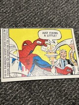 1966 Donruss Marvel Super Heroes # 41 Just Fixing a Little! Vintage Card - £21.93 GBP