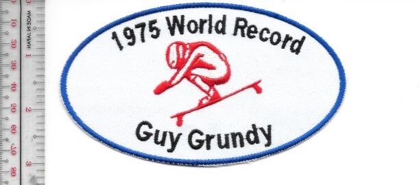 Vintage Skateboarding California Guy Grundy Downhill 1975 World Record P... - $9.99