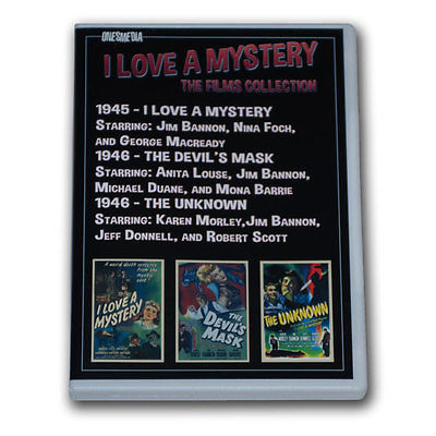 I LOVE A MYSTERY FILMS COLLECTION - 2 DVD-R - 3 MOVIES - $13.10