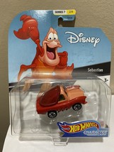 Hot Wheels Disnery Pixar Character Cars Series 7-1/64 Scale Sebastian Ve... - $9.89