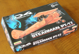 ID4 Independence Day Russell Casse&#39;s Stearman PT-17 Model #77314 Lindberg - 1996 - £10.99 GBP
