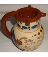 Torquay Pottery MOTTO WARE PUZZLE JUG Made in England - $2,234.57 MXN