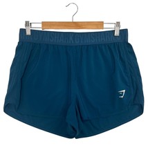 Gymshark Shorts Womens XL Green Athletic Gym Run Training Lightweight Qu... - $23.75