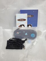 Wakakaka USB Warm & Cold Eye Mask With Earplugs Space Theme image 5