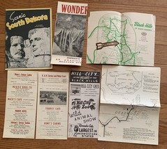Collection Of Vintage South Dakota Travel Brochures Deadwood Wonderland ... - $5.43 CAD