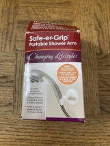 Safe-ER-Grip Portable Shower Arm, White  (70456)  FS - £10.59 GBP