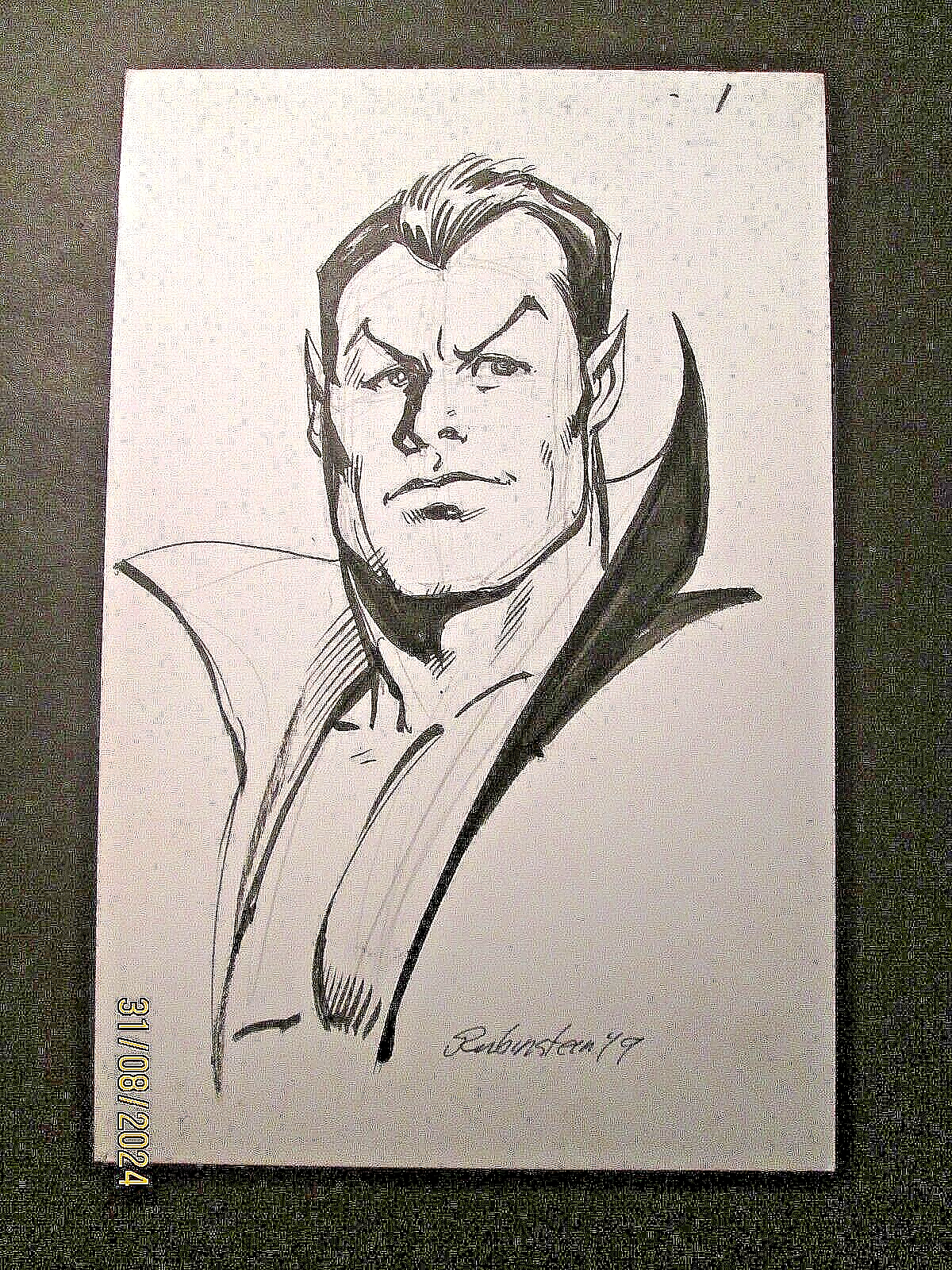 JOSEF RUBINSTEIN FAME MARVEL ARTIST NAMOR THE SUB MARINER ORIG josef-rubinstein-fame-marvel-artist-namor-the-sub-mariner-orig