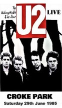 U2 - Croke Park Dublin Ireland 1985 Concert Fridge Magnet - £14.10 GBP