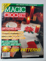 Magic Crochet Magazine Holiday Patterns October 1991 #74 Get Ready for C... - £6.44 GBP