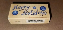 Hppy Holidays Stamp Sugerloaf Products 2005 Stampin UP - £3.85 GBP