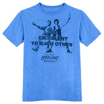 Bill &amp; Ted&#39;s Excellent Adventure Blue T-Shirt | Loot Crate - £11.00 GBP