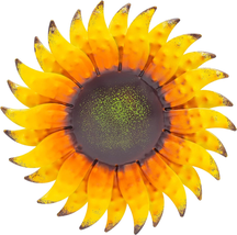 6x6 inches Sunflower Metal Flowers Wall Decor Metal Wall Art Decorations - £8.58 GBP