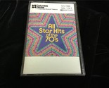 Cassette Tape All Star Hits of the 70s Vol 1 &amp; 2 Various Artists - £9.38 GBP