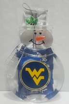 West Virginia Moutaineers Snowman Ornament - NCAA - $12.60