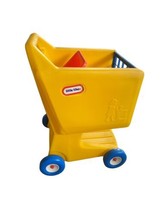 Little Tikes Lil Shopper Yellow Shopping Cart Grocery Store Vintage. EUC - £54.23 GBP