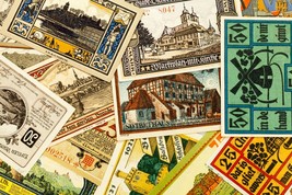 1920&#39;s Germania Notgeld (Emergenza Soldi) 25pc - Neuhaus,Neumarkt,Sangerhausen - £78.06 GBP