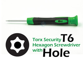 New Torx Security Tr6 T6 Hexagon Screwdriver With Hole - $27.99