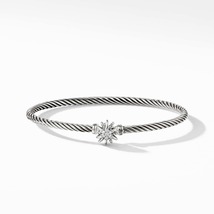 David Yurman Starburst Single-Station Cable Bracelet with Diamonds - £247.03 GBP