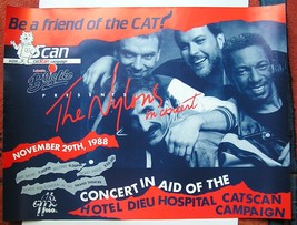 The Nylons 1988 Rare Concert Poster Kingston Ontario Canada Hotel Dieu Hospital - £39.27 GBP