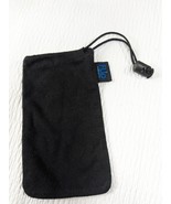 Flip Video Camera Pouch bag case black drawstring soft cover - $6.85 CAD